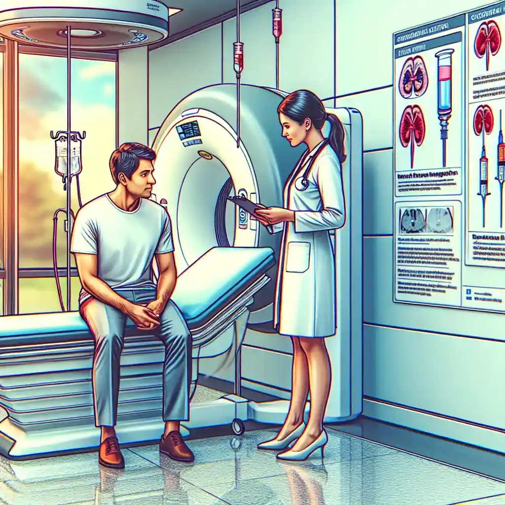 Подготовка к КТ почек